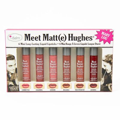 The Balm Meet Matt(E) Hughes Mini Long-Lasting Liquid Lipstick Set Set -VOL 13 - 6pcs