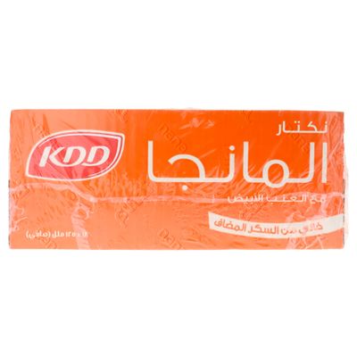 KDD Nectar Mango With White Grapes 125 ML × 18 Box