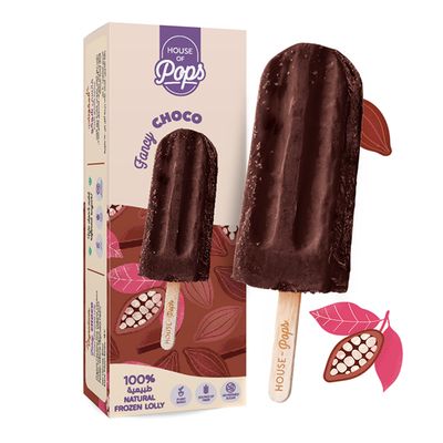 House of Pops Ice Cream Fancy Choco No Added Sugar (Imported) - 80ml