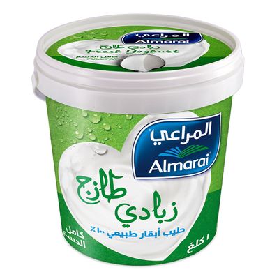 المراعي زبادي كامل الدسم 1 كج