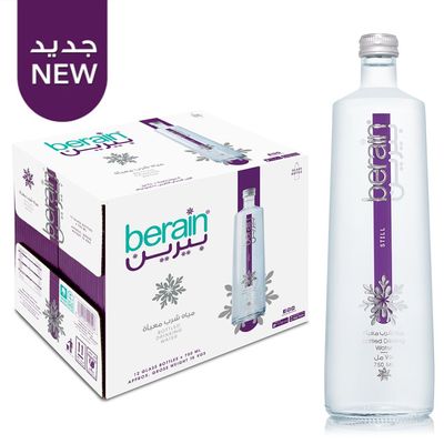 بيرين مياه زجاج كرتون  750 مل × 12
