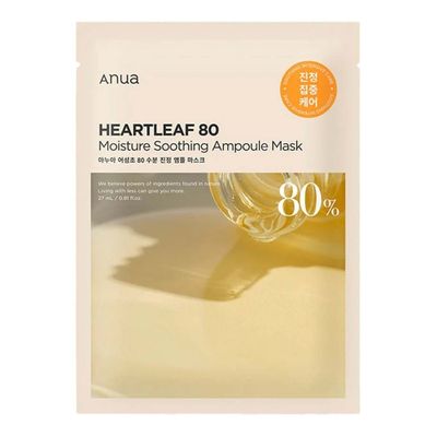 Anua Heartleaf 80 Moisture Soothing Ampoule Mask - 27ml