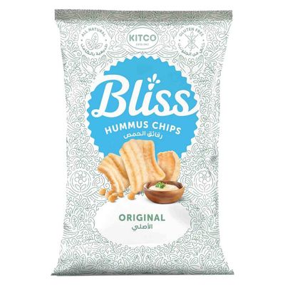 Kitco Snack Bliss Hummus Chips Original Gluten Free 27 G