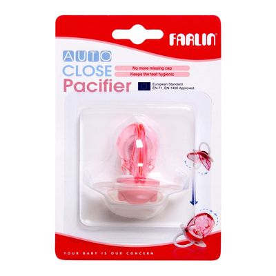 Farlin Rubber Pacifier Auto Close +6 Months