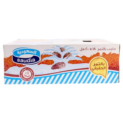 السعودية حليب بالتمر كرتون 200 مل × 18