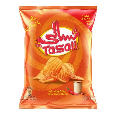 Tasali Potato Chips Spicy Cream Cheese Flavor - 55g