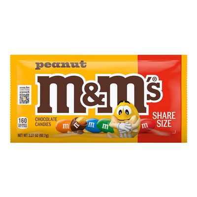 M&M's Peanut Chocolate Candies Share Size (Imported) - 92.7g