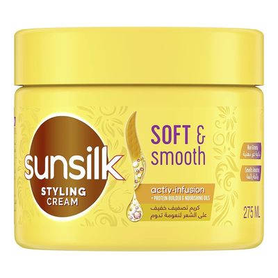 Sunsilk Hair Cream Styling Light On Hair For Long Lasting Smoothness 275 ML