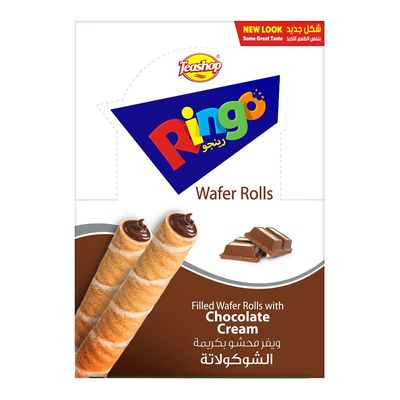 رينجو ويفر رول شوكولاتة  16 جرام × 12
