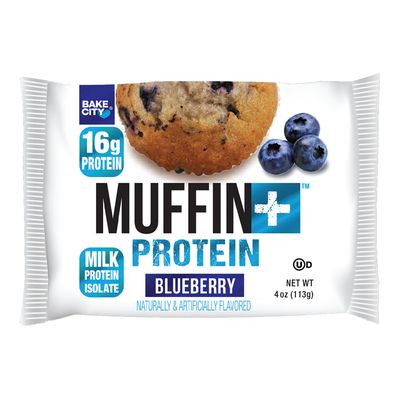 بيك سيتي مافن بروتين بقطع التوت الازرق - 113 جرام