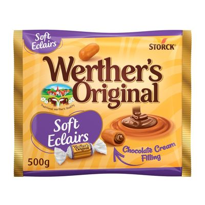 ويرذرز أورجينال اكلير طري توفي بالكراميل محشو بكريمة الشوكولاتة - 500 جرام