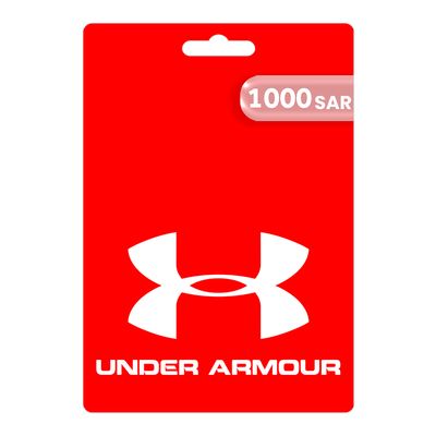 Under Armour GiftCard 1000 SAR 