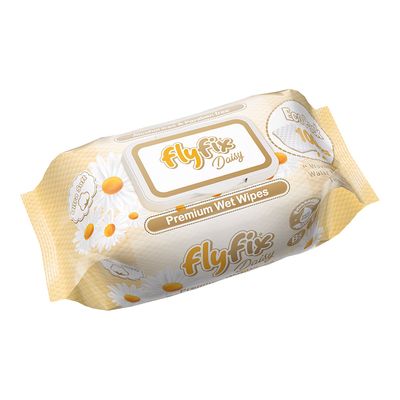 Flyfix Wet Wipes Premium Chamomile Scent 100 Pieces