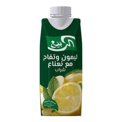 Alrabie Drink Lemon And Apple With Mint 250 ML