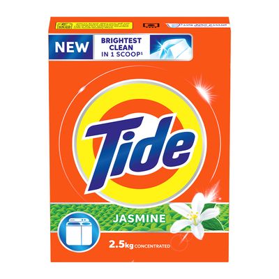 Tide Clothes Soap Powder Concentrated With Jasmine Scent Non-Automatic 2.5 KG