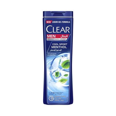 Clear Shampoo For Men Anti Dandruff Cool Sport Menthol 200 ML