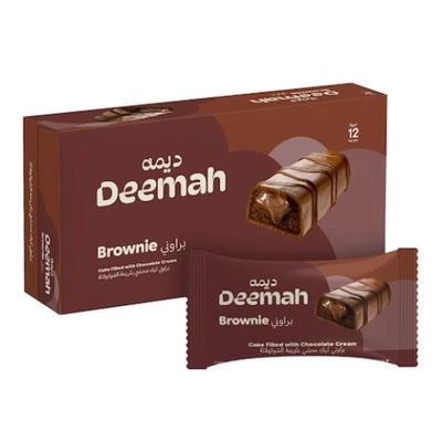 Deemah Browni Filled With Chocolate Cream 37 G × 12 Box