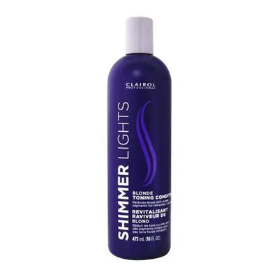 Clairol Shimmer Lights Blonde Toning Conditioner - 473ml