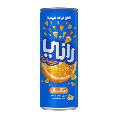 راني مشروب البرتقال بدون سكر مضاف - 240 مل