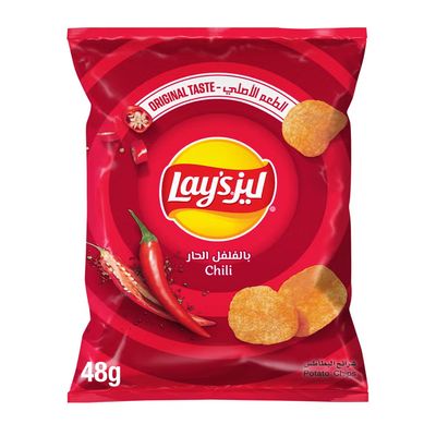 ليز شرائح بطاطس الطعم الاصلي بنكهة الفلفل الحار - 60 جرام
