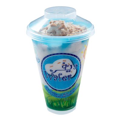 Jumbo Ice Cream With Wafer Biscuit 140 Ml