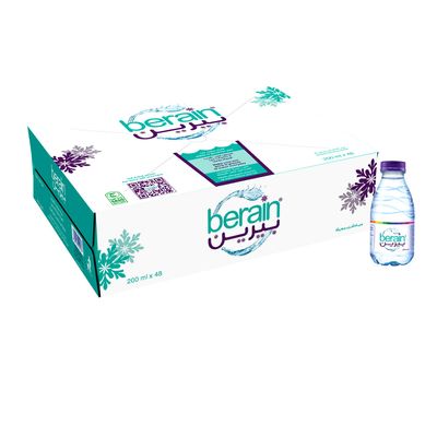 Berain Bottled Drinking Water 200 ml × 48
