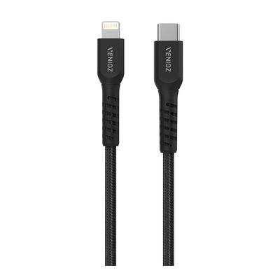G-Tab Type-C Lightning Cable 3A Fast Charging Apple Certified 1.5m - Black - VCL10 