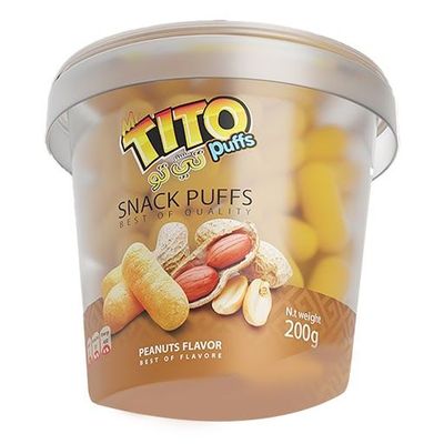 Mr.Tito Corn Puffs peannuts Flavor 200 G