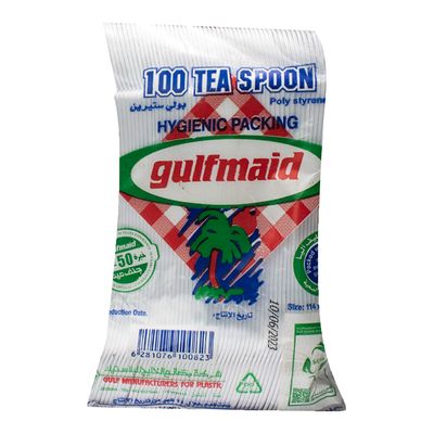 Gulfmaid Plastic Spoon Small For Tea 100 Pieces