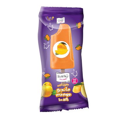 Kwality Ice Cream With Milk & Mango Flavor 60 ML