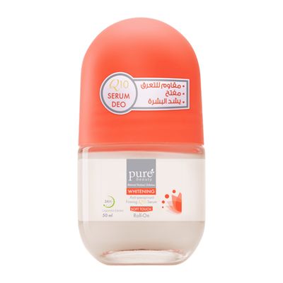 Pure Beauty Whitening Deodorant Q10 Firming Serum - Soft Touch - 50ml