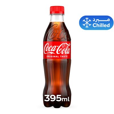 كوكا كولا مشروب غازي الطعم الأصلي - 395 مل
