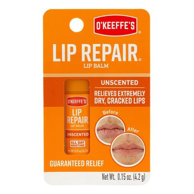OKeeffes Unscented Lip Balm for Dry, Cracked Lips - 4.2g