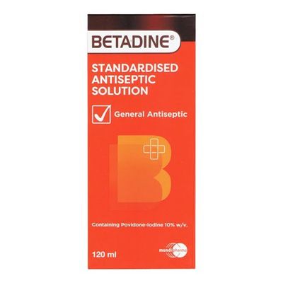Betadine Antiseptic Solution General  120 ML