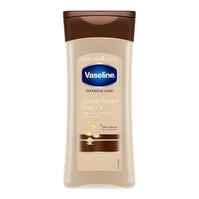 Vaseline Intensive Care Body Oil with Cocoa Extract - 200 ml