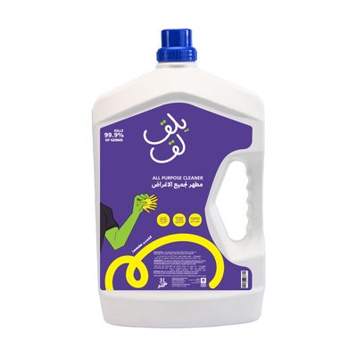 Yleq Leq Cleaner & Disinfectant For All Purposes Lavander Scent 3 L