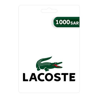 Lacoste GiftCard 1000 SAR 