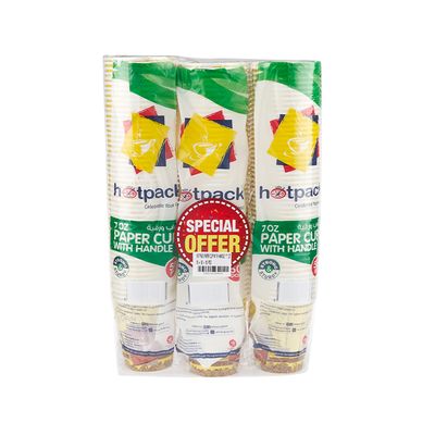 Hotpack Paper Cups With Handle 50 Pieces × 3