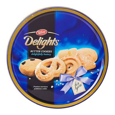 Tiffany Cookies Delights With Butter 405 G