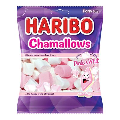 Haribo Marshmallow Pink and White 150 G