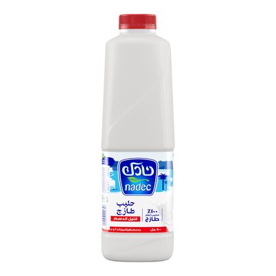Nadec Fresh Milk Low Fat Fortified With Vitamins - 800ml