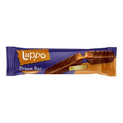 Luppo Cake Dream Bar Caramel & Chocolate 50 G