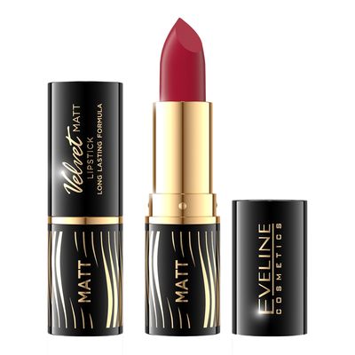 Eveline Variete Long-Lasting Lipstick - No. 517 - Velvet Matte - 15g  