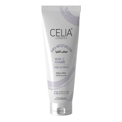 Celia Shea Moisturizer Hand And Nail Cream With Musk And Powder - 75ml
