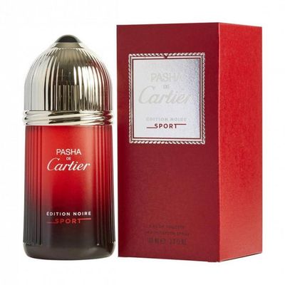 Cartier Perfume Pasha Edition Noire Sport Eau de Toilette for Men - 100ml