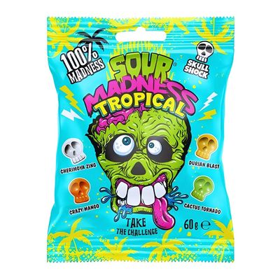 Argo Sour Madness Tropical Candies ( Imported ) - 60g