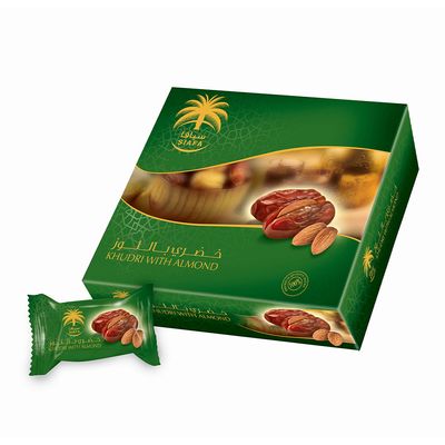 سيافا تمر خضري باللوز 300 جرام