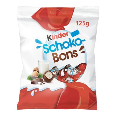 Kinder Chocobons Chocolate With Milk & Hazelnut - 125g