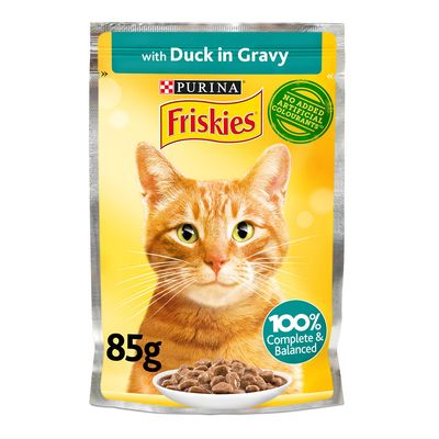 Purina Cat Food Duck Chunks In Gravy 85 G