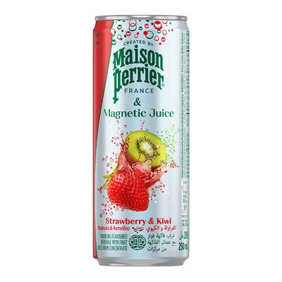 Maison Perrier Sparkling Drink With Strawberry And Kiwi Flavor 250 ML